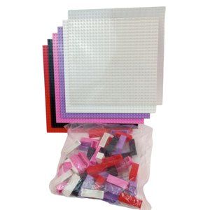 Strictly Briks 10" x 10" Square Baseplate Tower 6 levels + 60 Stackers